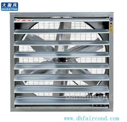 الصين مروحة الصرف الخارجي من نوع الحزام DHF / مروحة فراغ / مروحة الدواجن الدفيئة سمك 350mm المزود